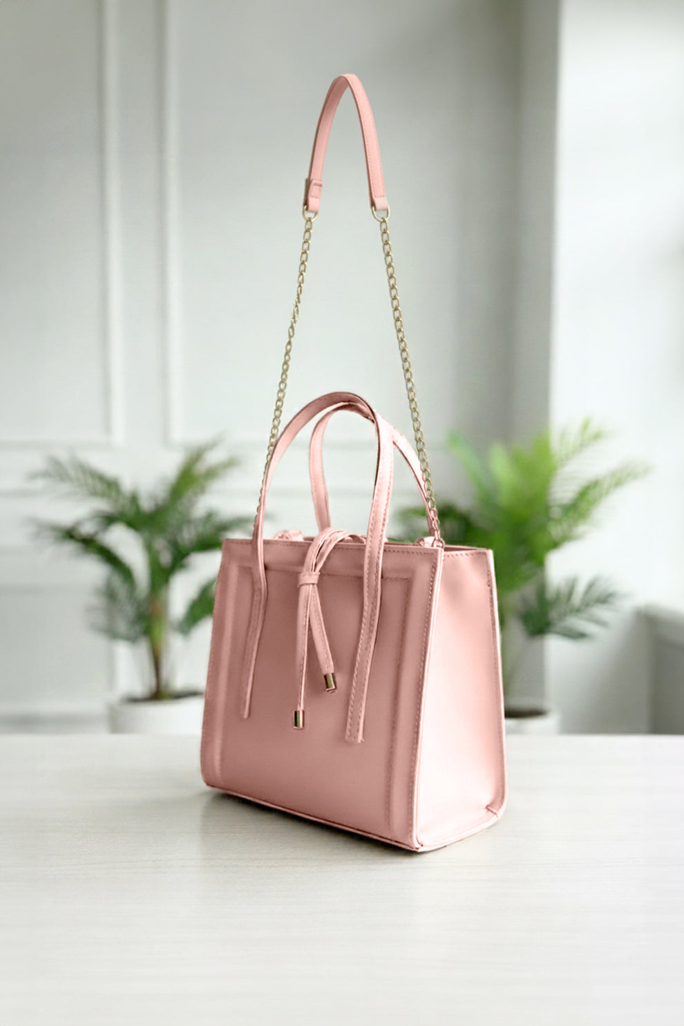 Fineur Shoulder Bag Mini City - Tea Pink