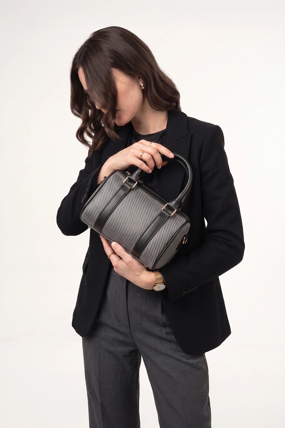 Fineur Handbag Duffy - Black