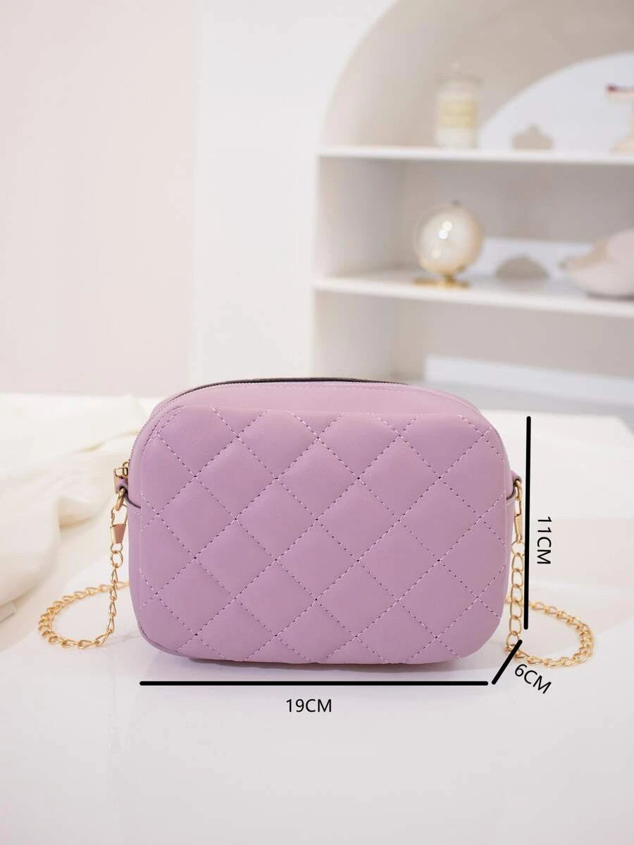 Buy Urban Chic Crossbody Bag - Lilac in Pakistan