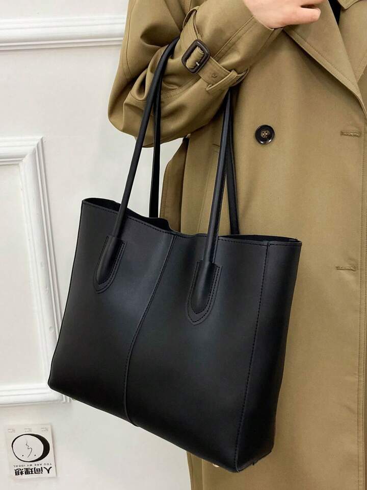 Fineur ~ Everyday Tote Bag ~ Black