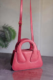 Fineur Handbag Crest - Maroon