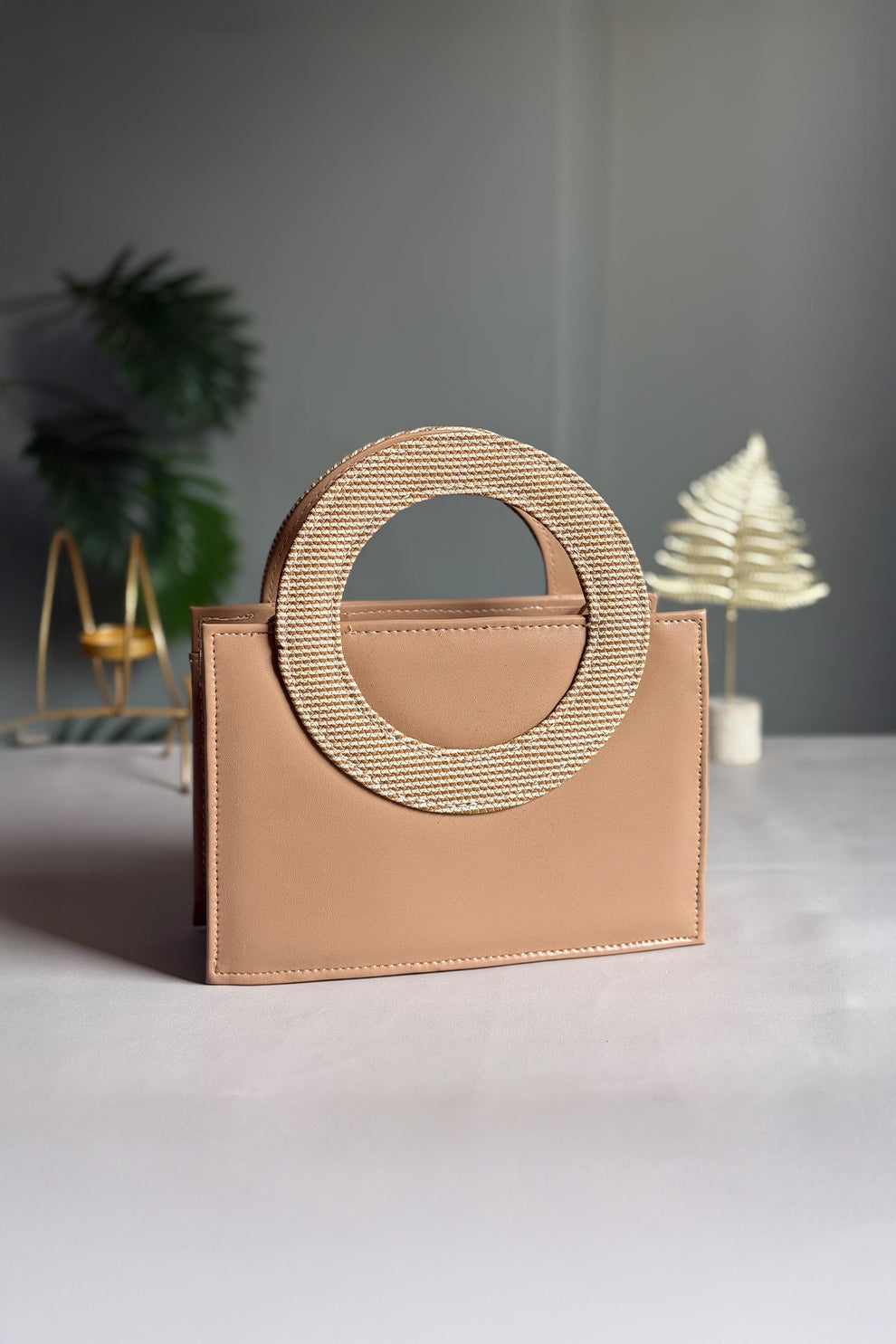 Fineur Handbag O-Ring - Beige
