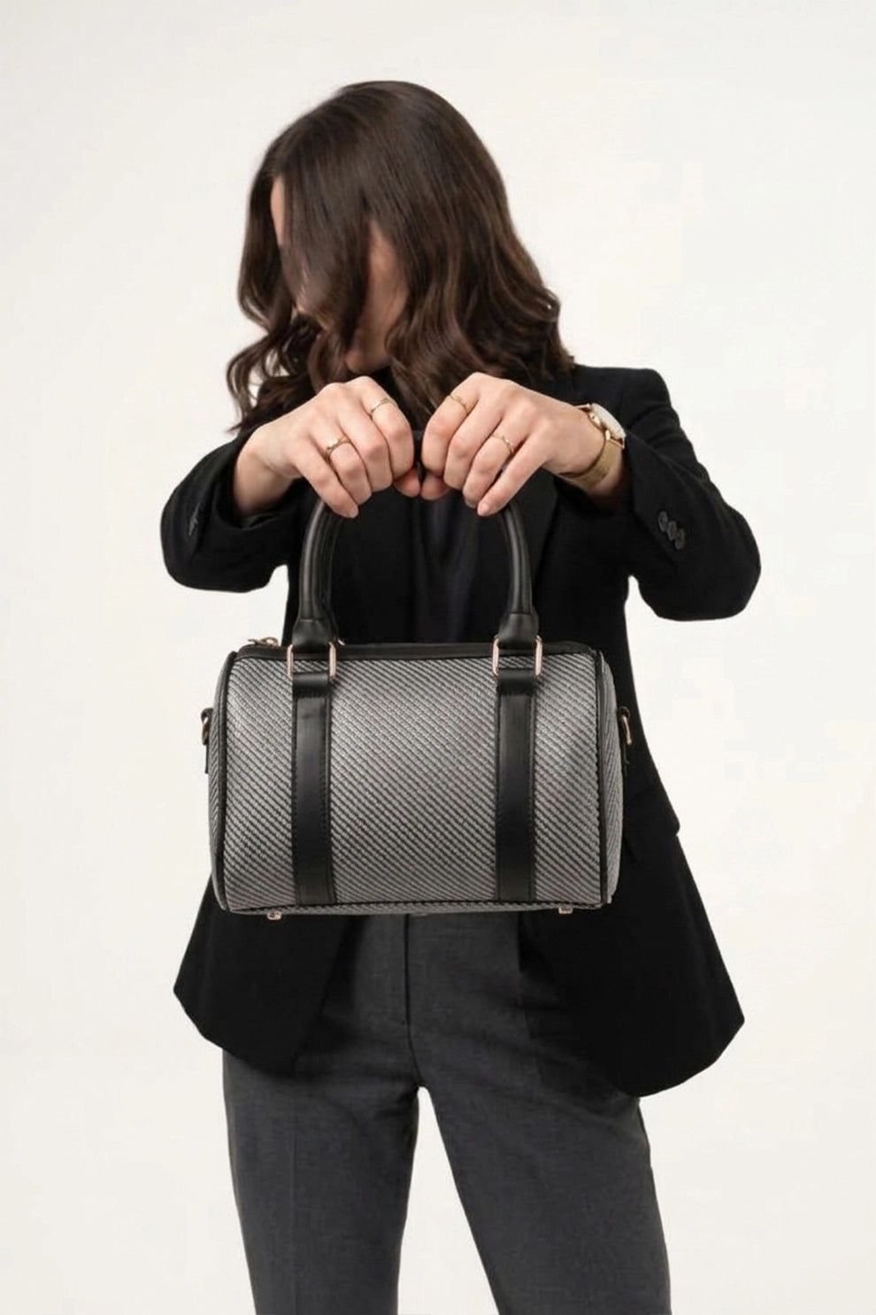 Fineur Handbag Duffy - Black