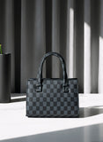 Fineur HandBag Mini Checkered - Black