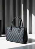 Fineur HandBag Mini Checkered - Black