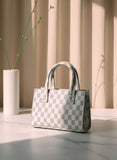 Fineur HandBag Mini Checkered - Beige