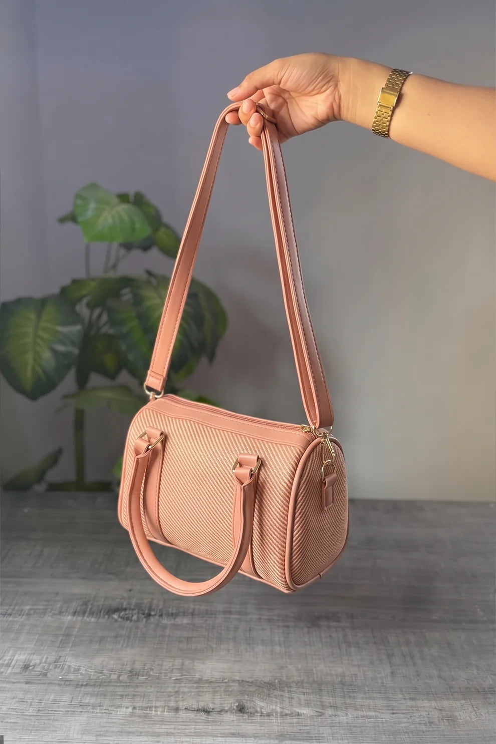 Fineur Handbag Duffy - Soft Pink