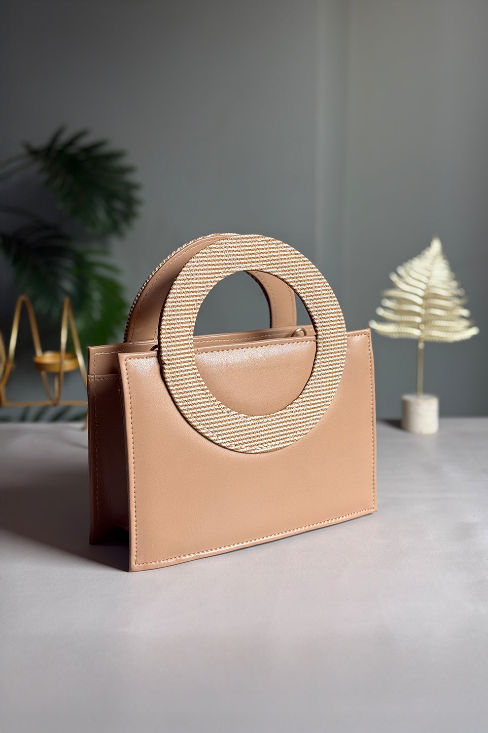 Fineur Handbag O-Ring - Beige