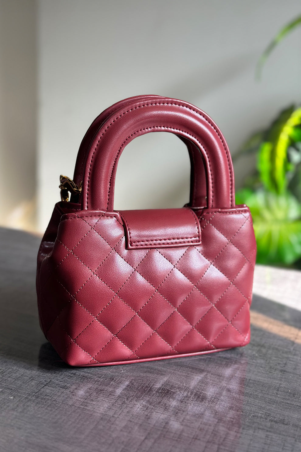 Fineur HandBag Fiora - Cherry Red