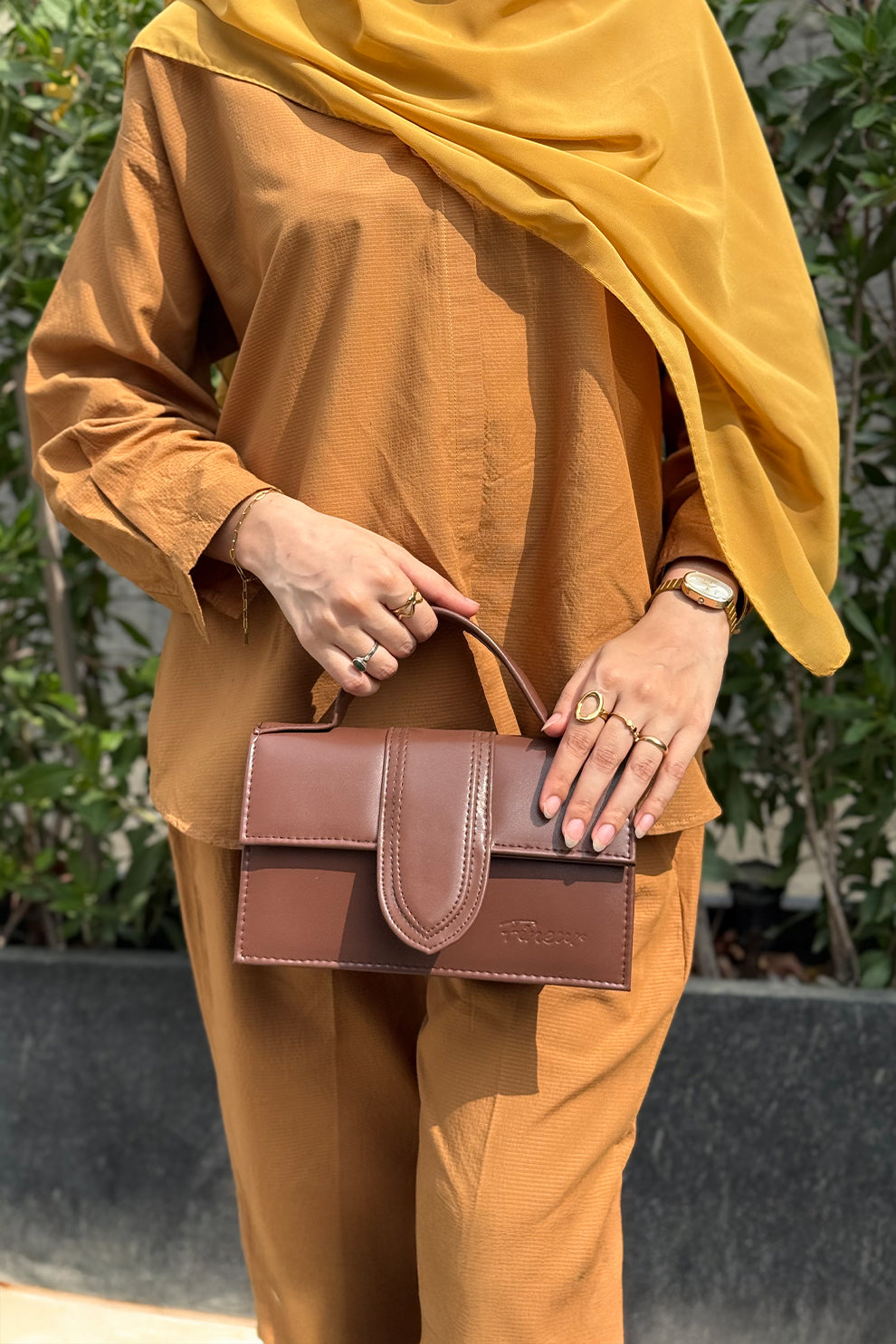 Fineur Handbag Bambyno - Brown