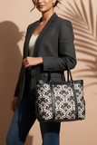 Fineur Strap  Canvas Tote Bag Twilight Patels