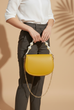 Fineur - Handbag Midnight Pearl Charm - Mustard