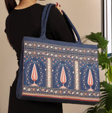 Fineur Canvas Bag – Blue Folk