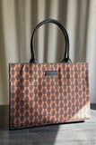 Fineur Canvas Tote Premium Handle - Brown