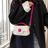 Fineur - Dot Luxe Crossbody Bag - White