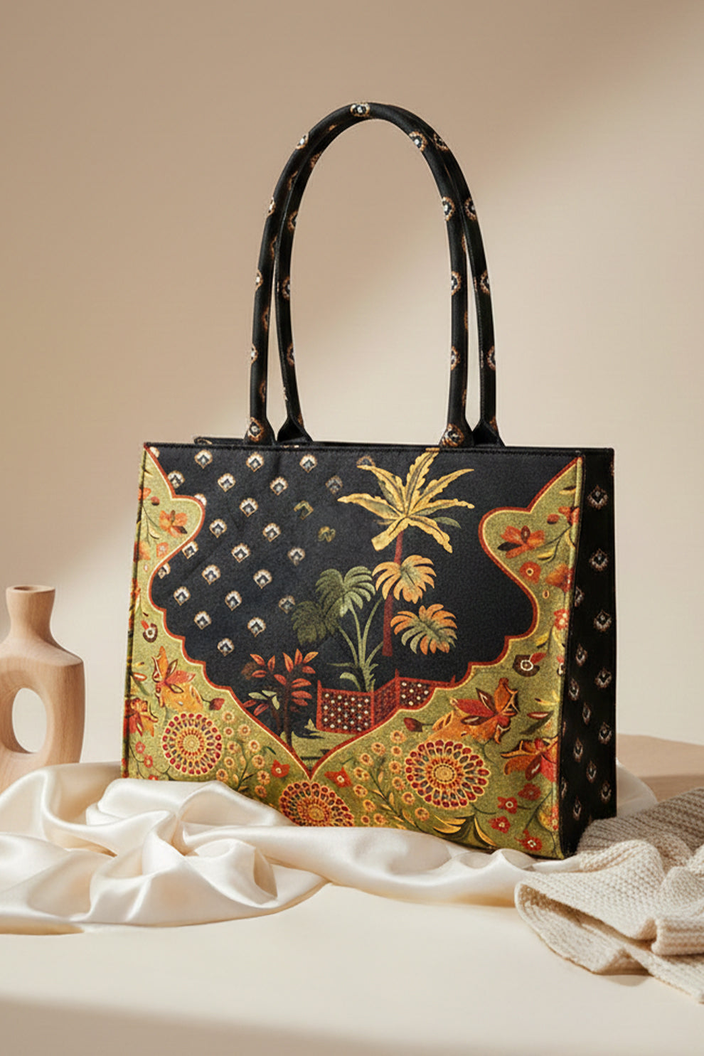 Fineur Canvas Tote Date Palm