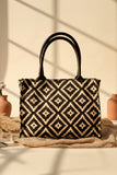 Fineur Canvas Tote Dune Diamond