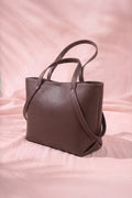 Fineur Tote Dove - Dark Brown