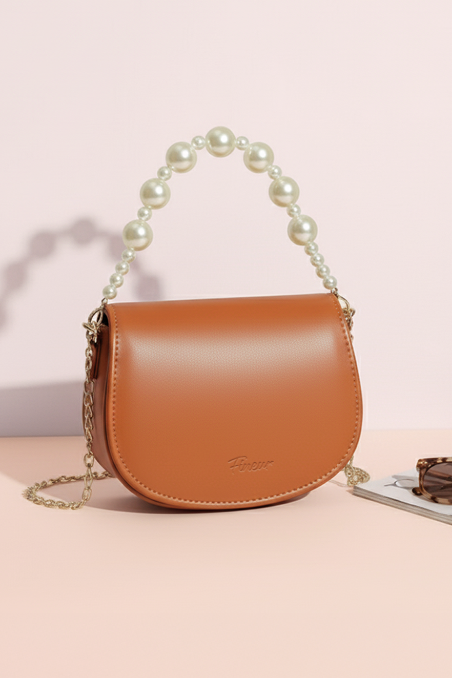 Fineur Handbag Midnight Pearl - Brown