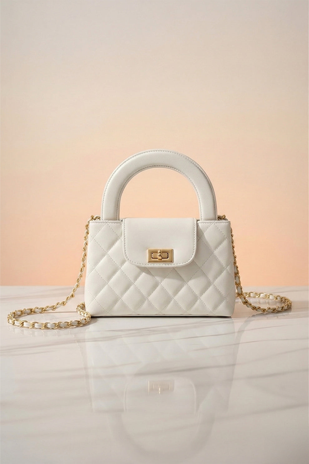 Fineur HandBag Fiora - White