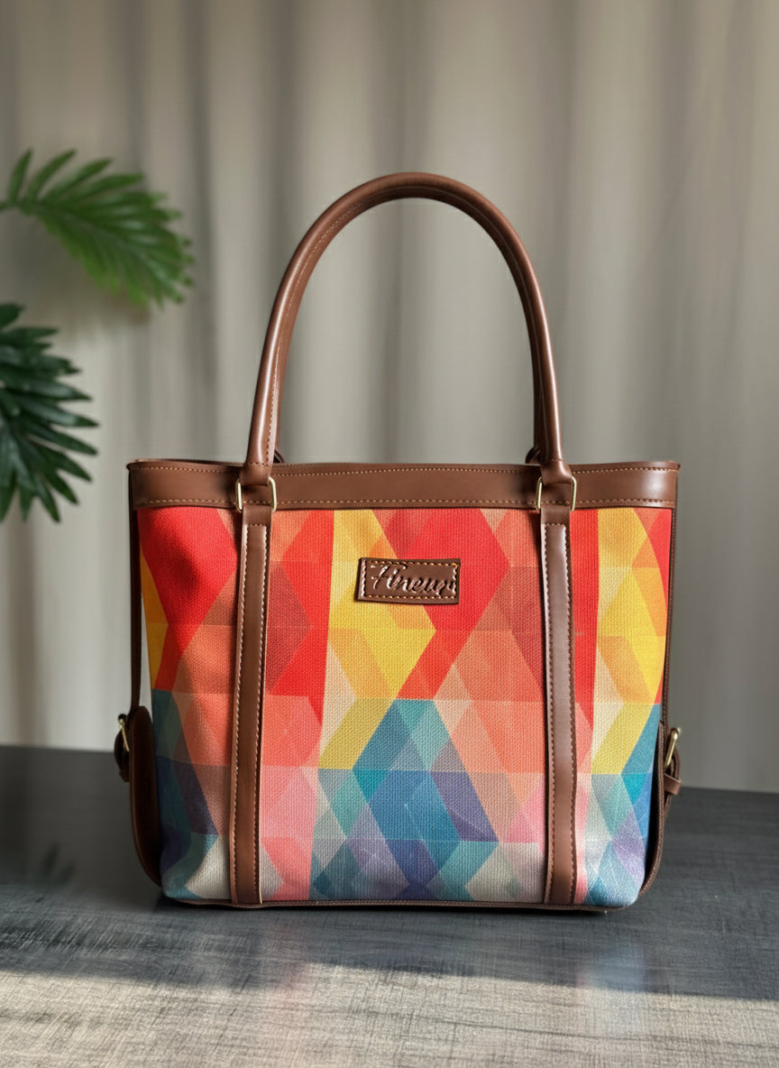 Fineur Strap Canvas Tote Prism