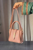 Truffle Charm Handbag - Tea Pink
