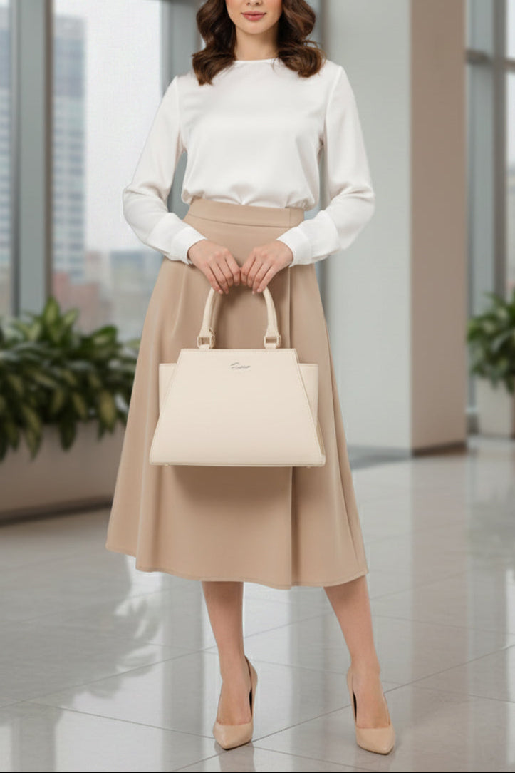 Fineur - Shoulder Bag Curve Grace - Beige