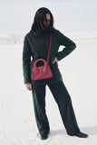 Fineur Handbag Crest - Maroon