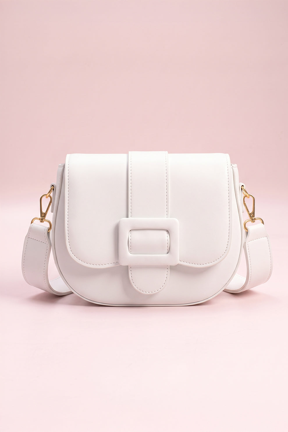 Fineur Shoulder Bag Nubi - White