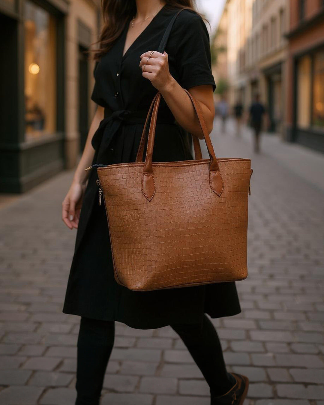 Fineur - SwiftZip Tote Bag - Brown