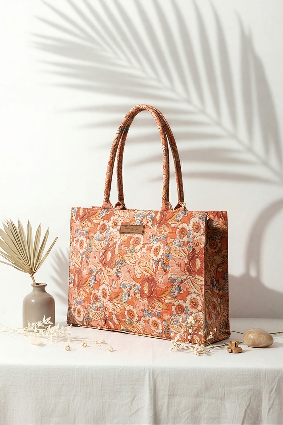 Fineur Canvas Tote Rosewood