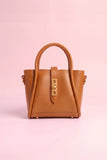 Truffle Charm Handbag - Dark Brown
