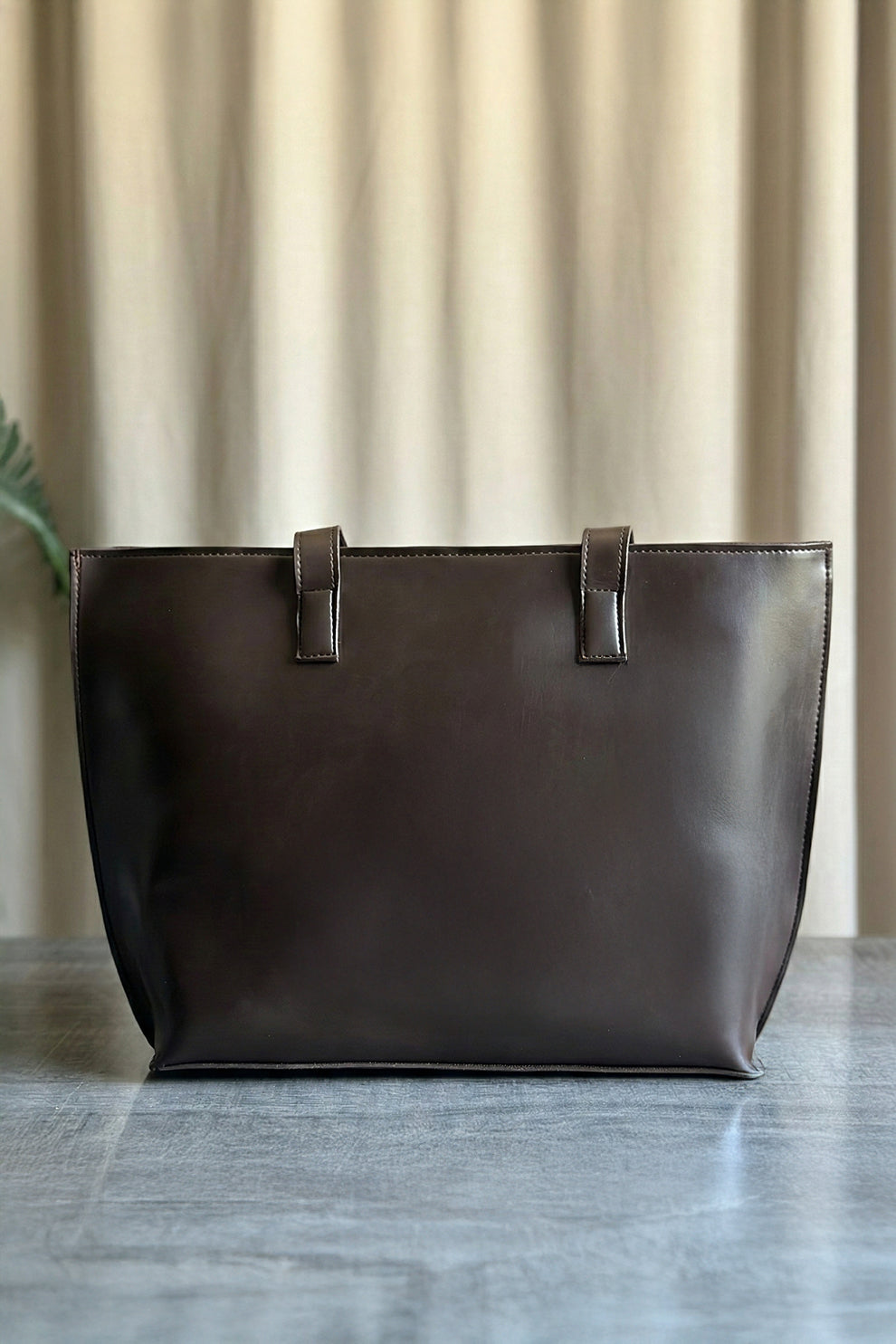 Fineur Tote Alexa - Dark Brown