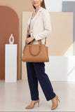 Fineur - Shoulder Bag Curve Grace - Light Brown