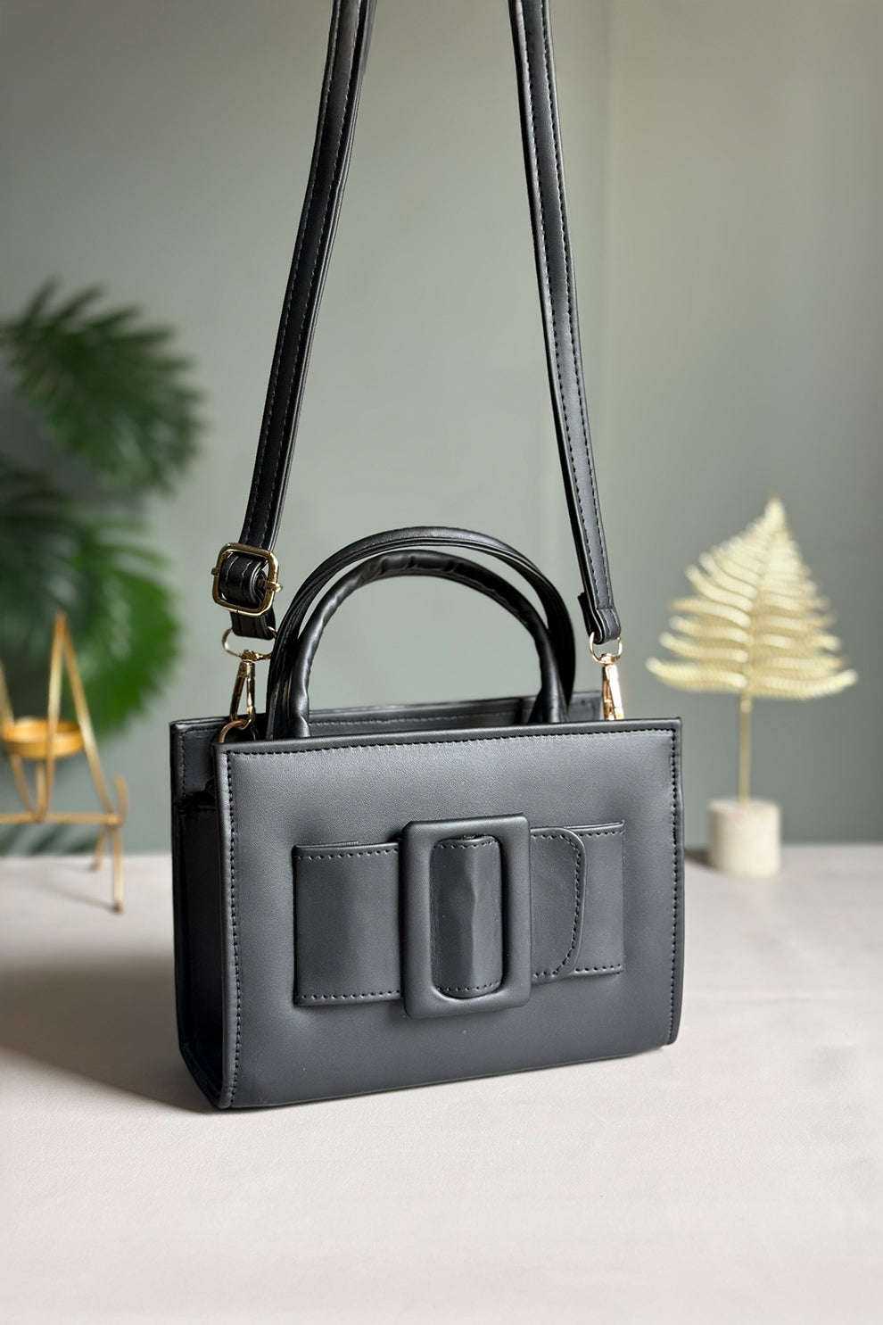 Fineur Mini Handbag Cubi - Black
