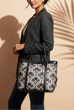 Fineur Strap  Canvas Tote Bag Twilight Patels