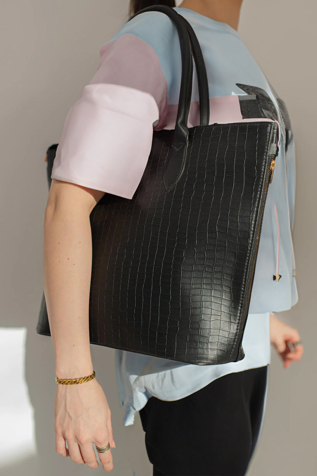 Fineur - SwiftZip Tote Bag - Black