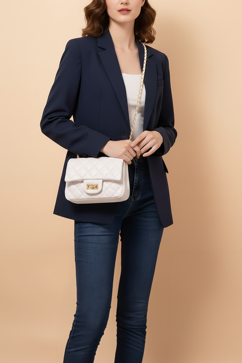 White Crossbody Women Bags & Purses Pakistan