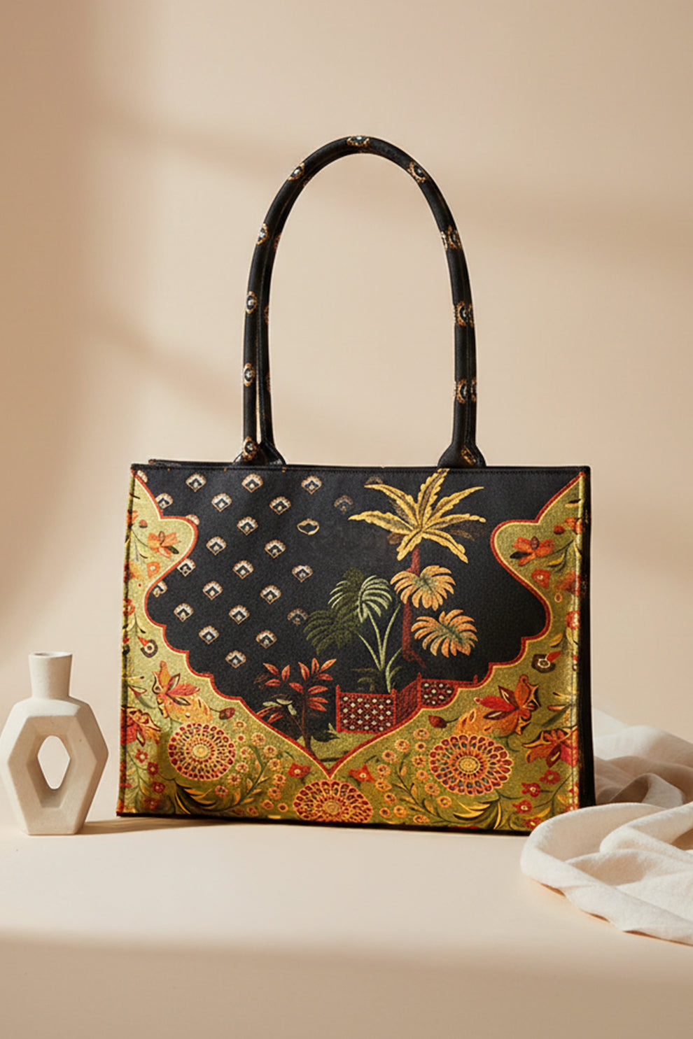 Fineur Canvas Tote Date Palm