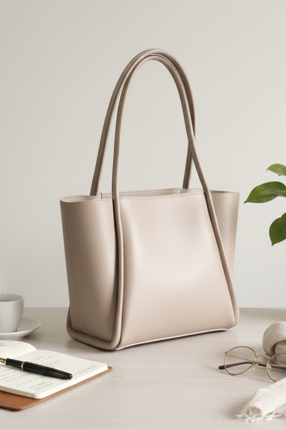 Fineur Tote Pyramid - Beige