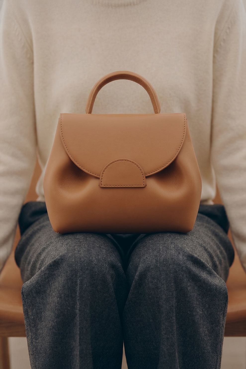 Fineur Crossbody Solenne - Camel
