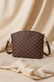 Fineur Duo Tote Checkered - Brown