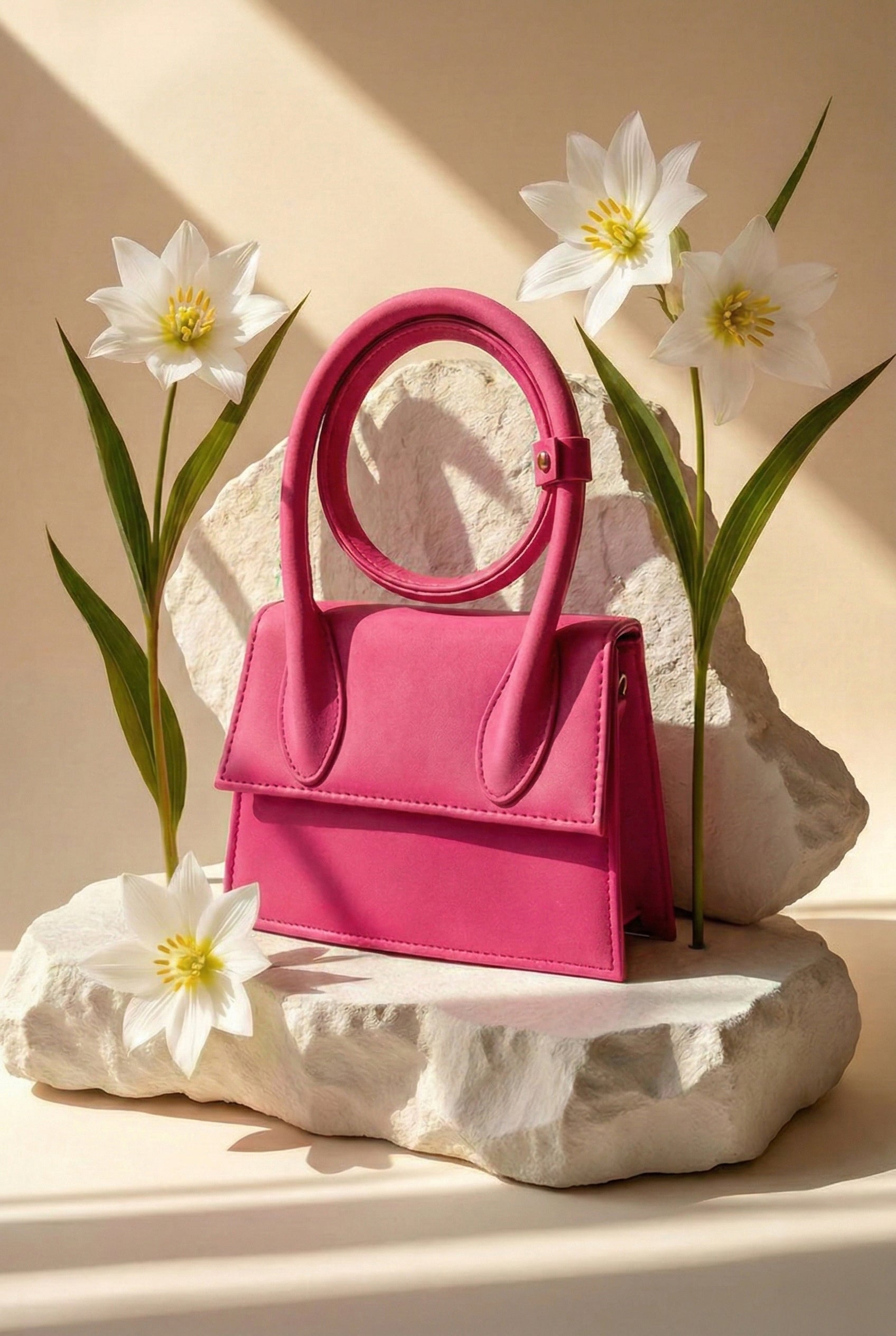 Fineur HandBag Jacqumues - Raspberry Pink