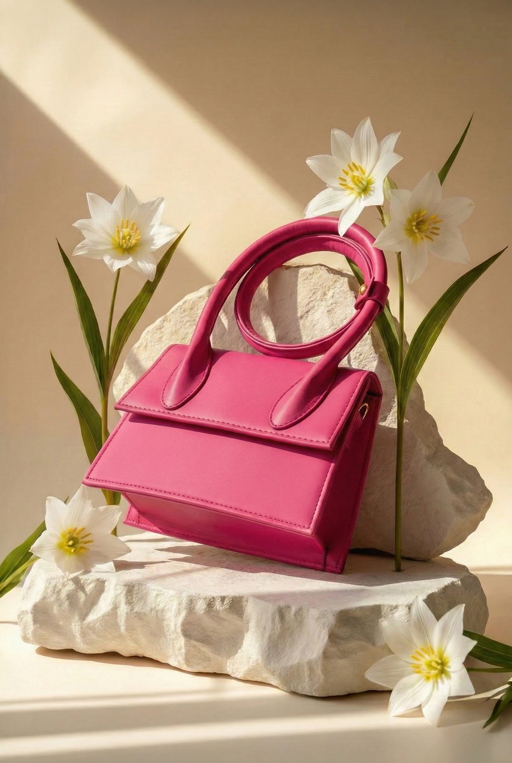 Fineur HandBag Jacqumues - Raspberry Pink