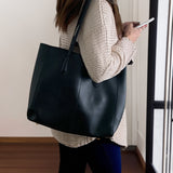 Fineur ~ Everyday Tote Bag ~ Black