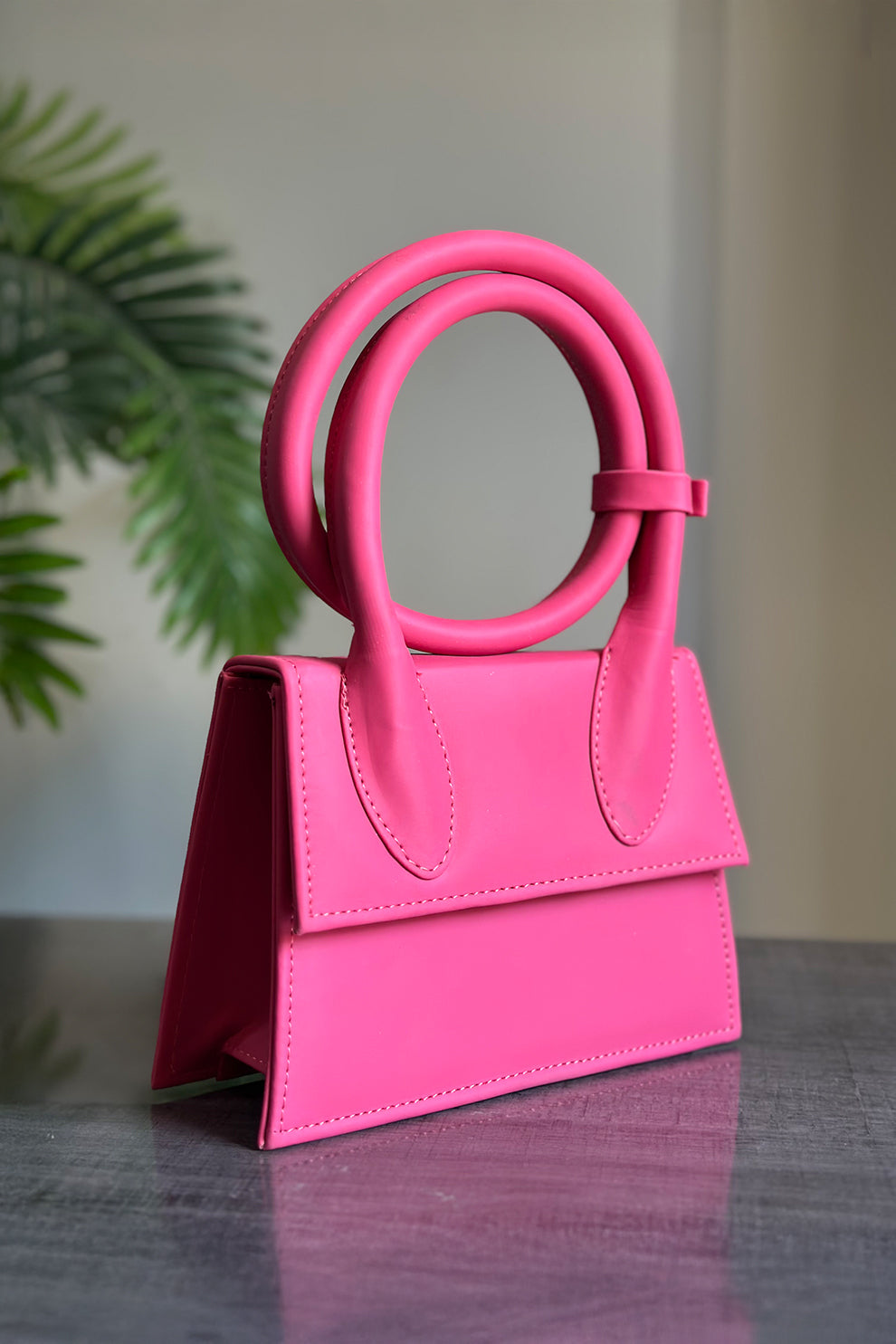 Fineur HandBag Jacqumues - Raspberry Pink