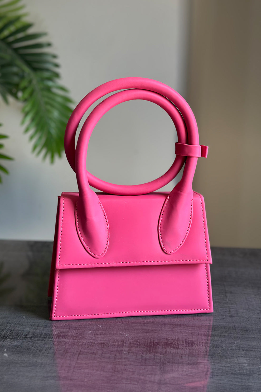 Fineur HandBag Jacqumues - Raspberry Pink