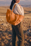 Luxora Tote Bag - Mustard