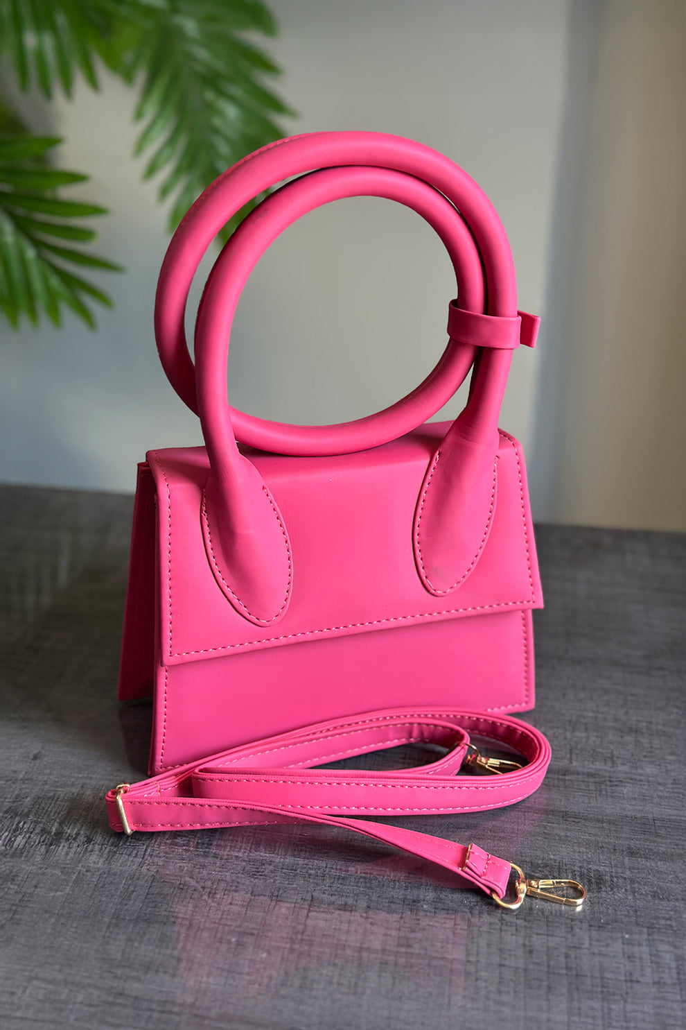 Fineur HandBag Jacqumues - Raspberry Pink