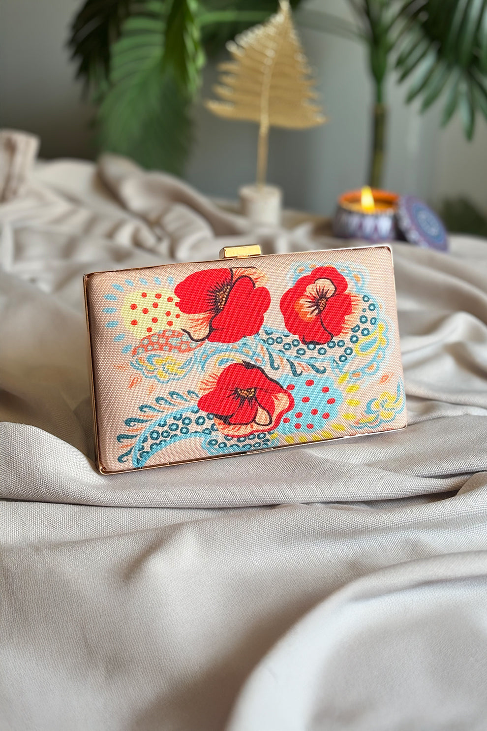 Fineur Clutch Poppy Passion